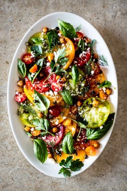 Heirloom Tomatsalat Heirloom Tomatsalat