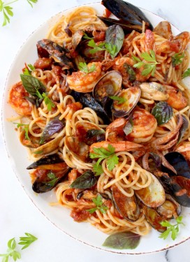 Seafood Spaghetti Seafood Spaghetti