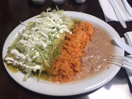 Grønne Enchiladas Grønne Enchiladas