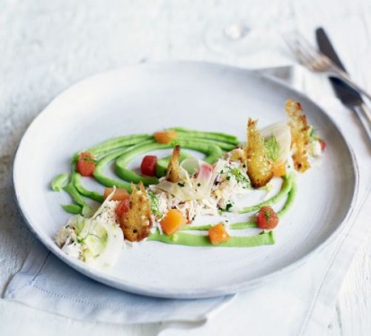 Krabbe Salat Krabbe Salat