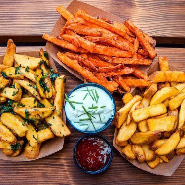 Søde Kartoffel Pommes Frites Søde Kartoffel Pommes Frites