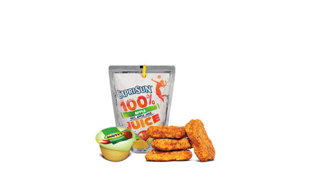 4 Stk. Nugget King Jr Måltid 4 Stk. Nugget King Jr Måltid