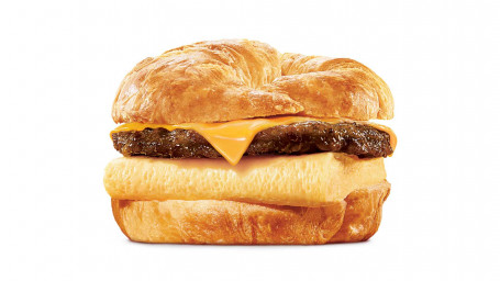 Pølse, Æggeost Croissan'wich Pølse, Æggeost Croissan'wich