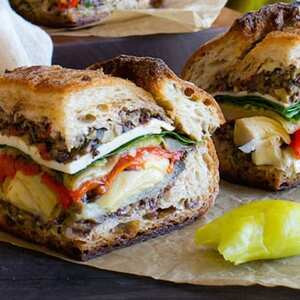 Vegetarisk Sandwich Vegetarisk Sandwich