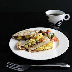 Morgenmad Quesadilla Morgenmad Quesadilla