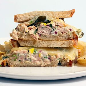 Tun Smelte Sandwich Tun Smelte Sandwich