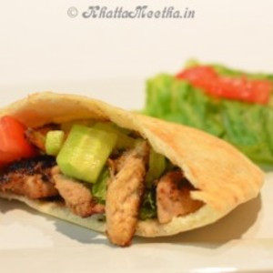 Kylling Shawarma Sandwich Kylling Shawarma Sandwich