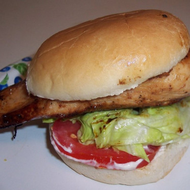 Teriyaki Kyllingesandwich Teriyaki Kyllingesandwich