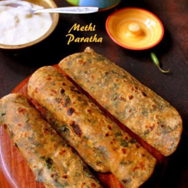 Methi Paratha Methi Paratha