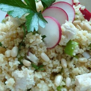 Grønt Kyllingehavesalat (Sprødt Eller Grillet) Grønt Kyllingehavesalat (Sprødt Eller Grillet)