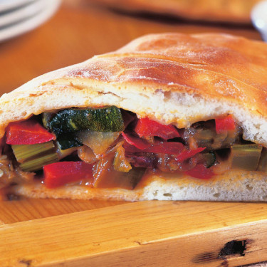 Vegetarisk Calzone Vegetarisk Calzone