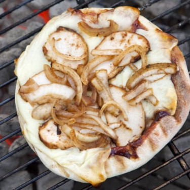 Grillet Kylling Pizza Grillet Kylling Pizza