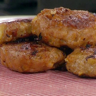 Kyllingepølsefrikadeller Kyllingepølsefrikadeller