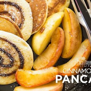 Kanelrullepandekage Morgenmad Kanelrullepandekage Morgenmad